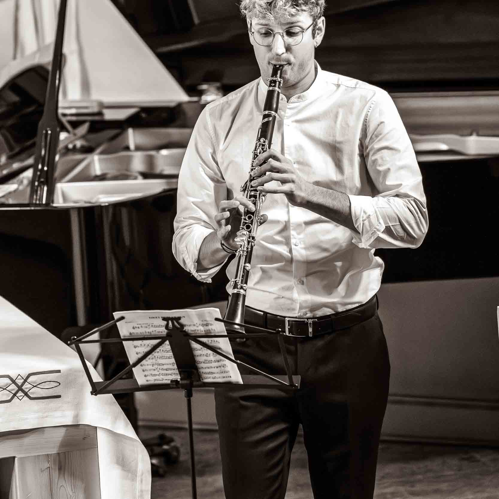 Léonard Wüthrich, clarinette